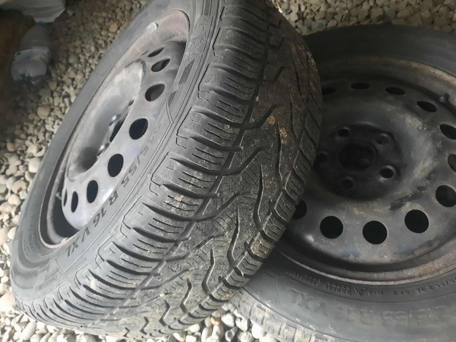 jante R16 5x112 cu cauciucuri iarna