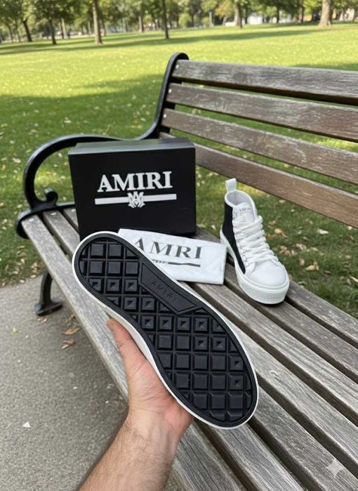 Adidasi AMIRI Court - Ghete Premium - Full Box
