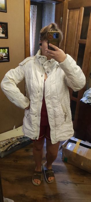 Лёгкий пуховик (можно на беременность)