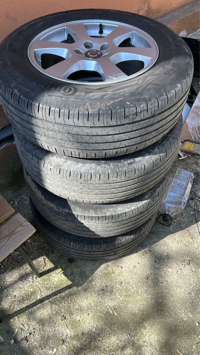 Jante Volvo cu cauciucuri  Continental  235/65R17