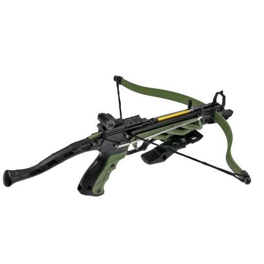 Мини пистолетен арбалет Man Kung Alligator MK-TCS1-G 80 lbs 184 fps