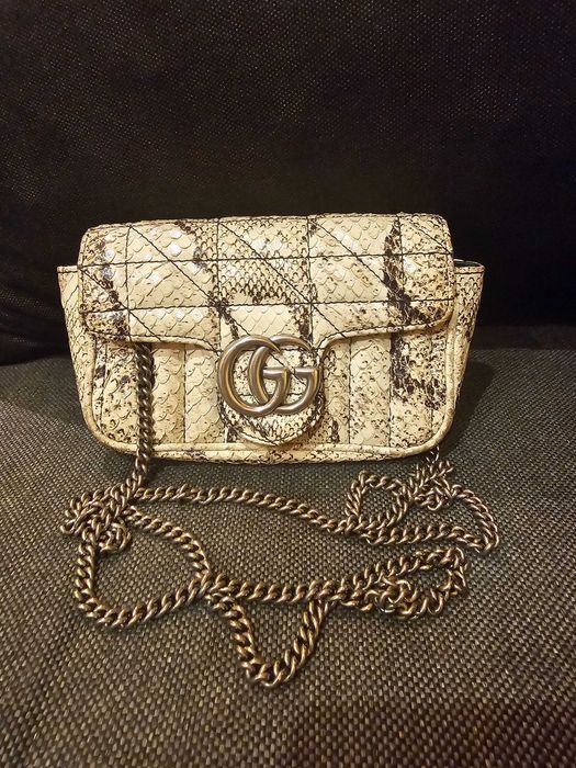 Geanta GG Marmont Python