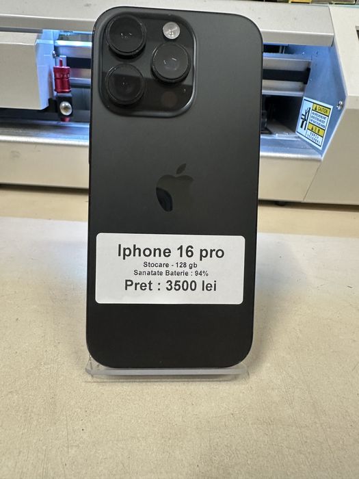 Iphone 16 pro / 128 gb / 94% baterie / garantie
