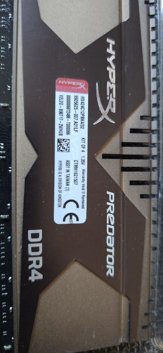 Memorie RAM Kingston HyperX Predator Kit 16gb DDr4 2400mhz Cl12