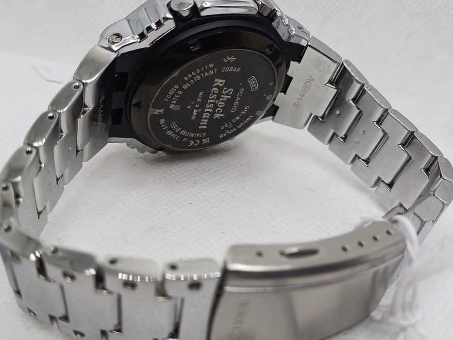 Ceas Sport Barbatesc Casio g shock Full metal GM 2110d Silver Ciel Nou,Garantie 2 ani