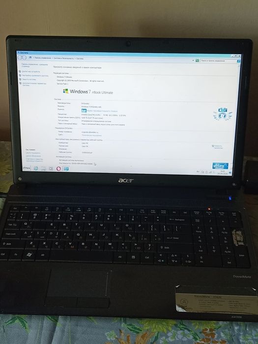 Продам Core i5 ноутбук,для работы и развлечении