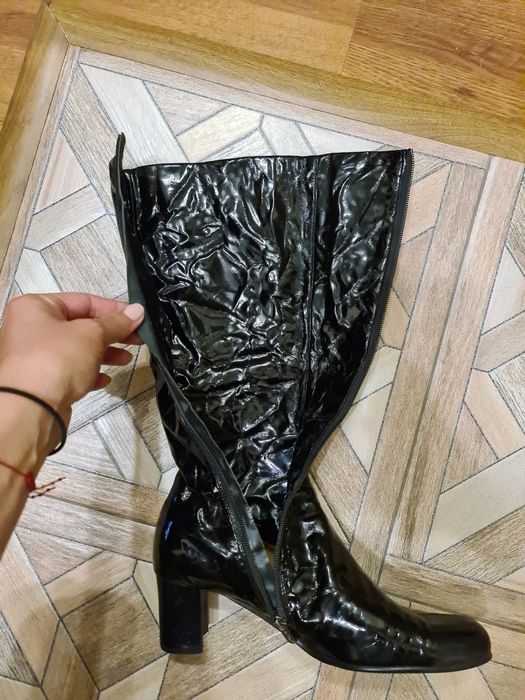 Продам б/у женские сапоги 39/40 размер