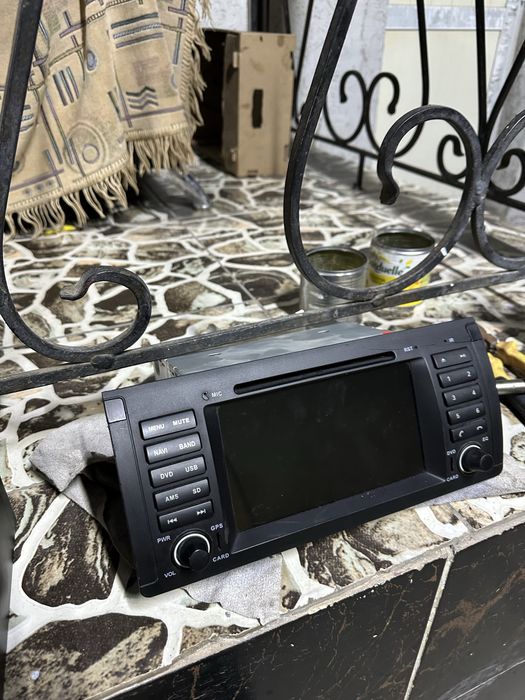 Мафон, магнитола на bmw e39,e53