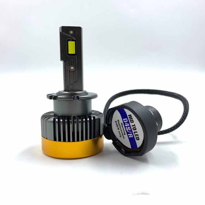 LED Крушки D1S D2S D3S D4S D5S D8s GOLD EDITION 2026 3 Тръби 130W