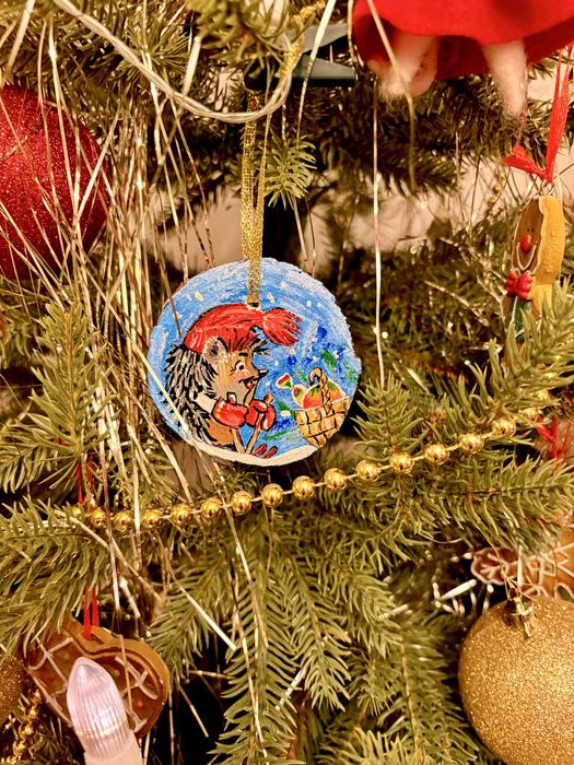 Елха с 3д реалистични иглички