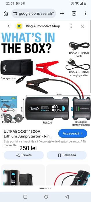 Starter auto compresor