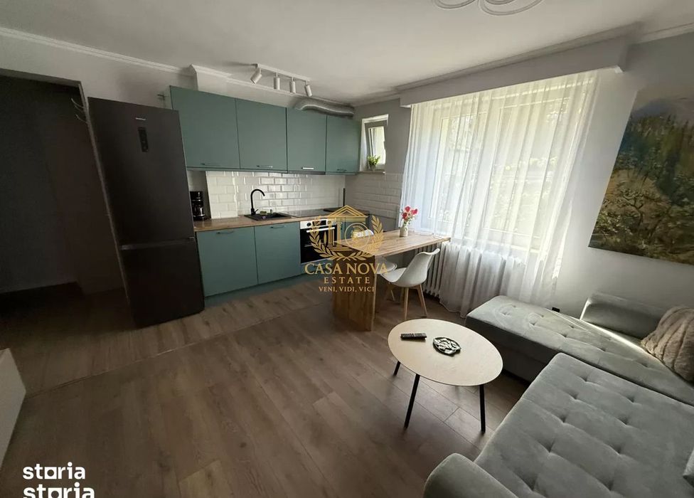 Apartament 2 camere 32mp, zona Piata Hermes, finisat modern