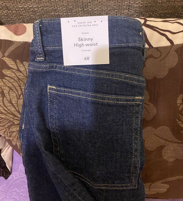 Blugi H&M, noi, marimea 40