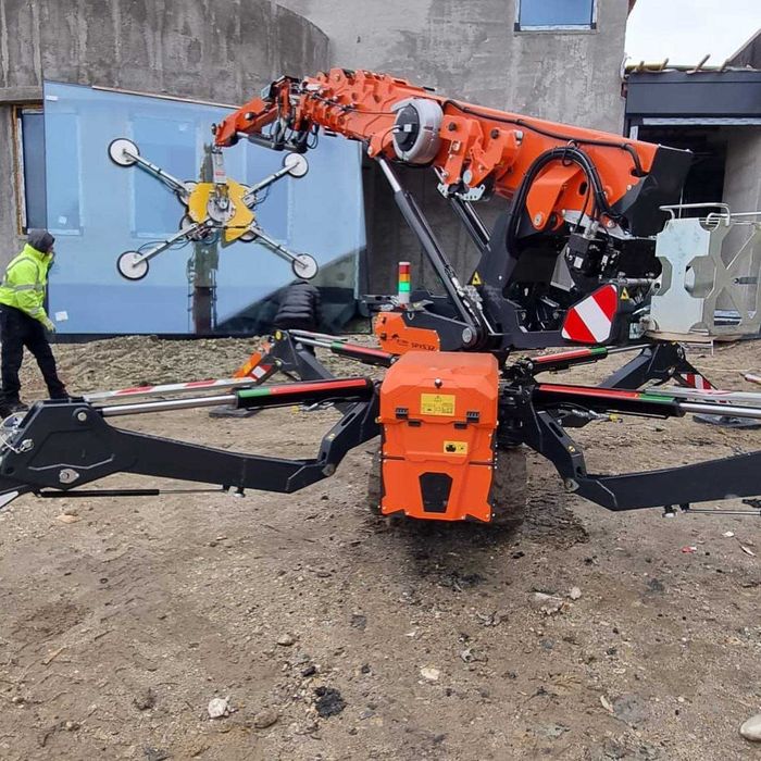 Inchiriere macara spider si ventuza