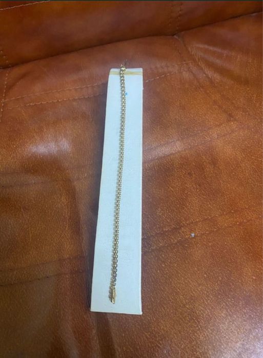 Bratara din aur de 18k 750 tenis