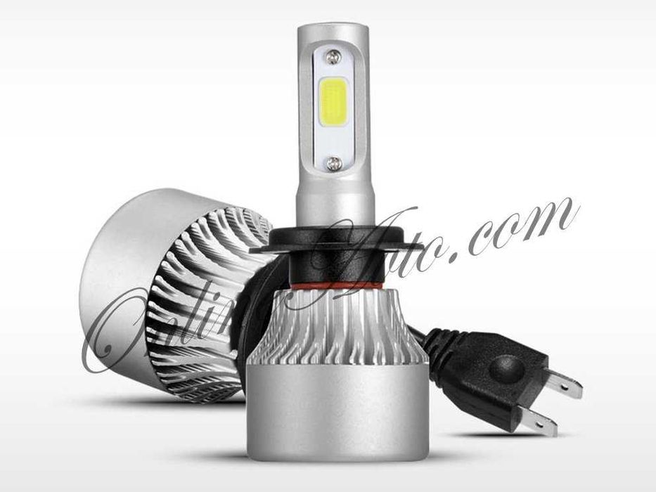 H7 LED крушки 50W COB H7 Aluminium DC12V Н7 диодни крушки бели