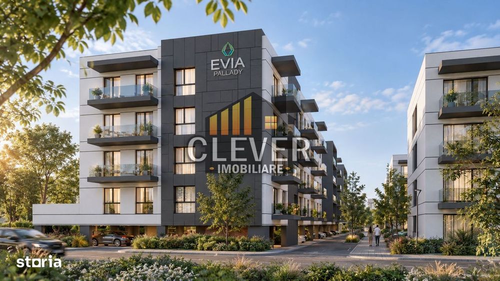 2 Camere | Parc Privat și Grădini Amenajate | Pallady | metrou Teclu