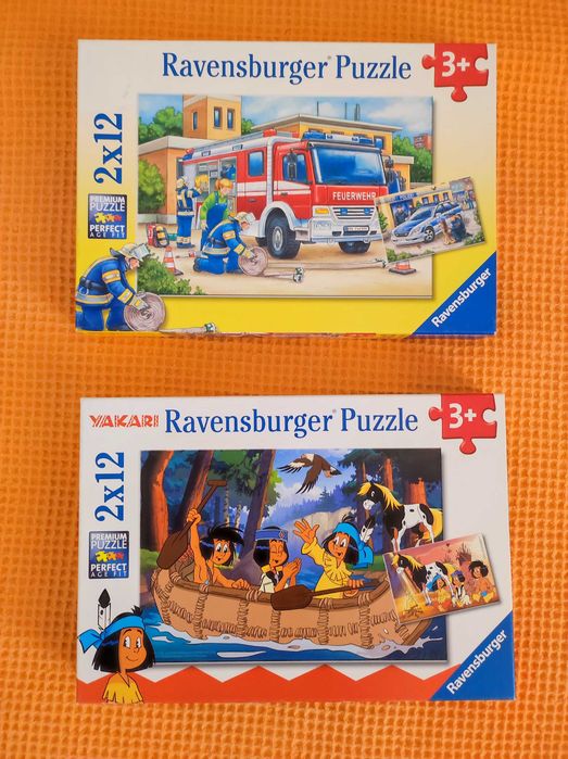 Детски пъзели на марката Ravensburger за възраст 3+