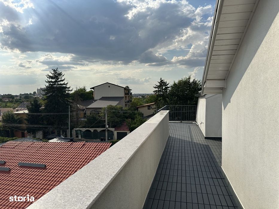 Apartament premium 3 camere PRIMA INCHIRIERE cu terasă, anexe, parcare