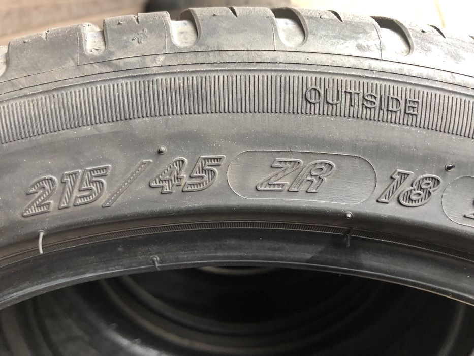 215/45/18 б/у из Германии