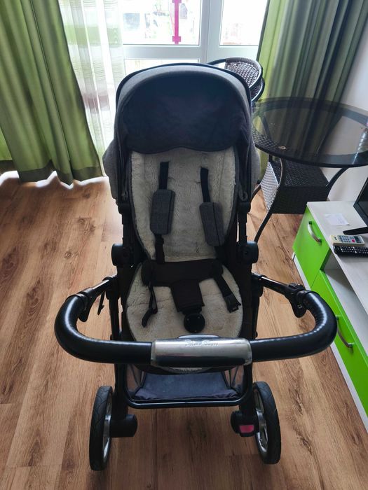 Комбинирана бебешка количка Silver Cross Special edition с летен и зимен кош