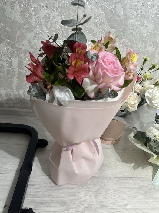 Букет цветов свежый