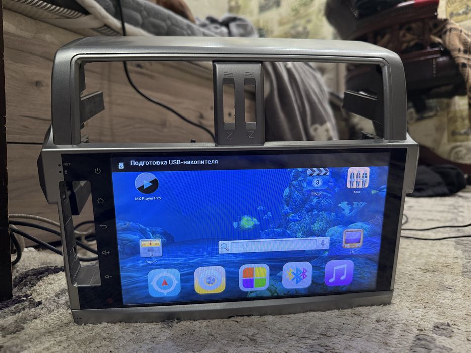 * Prado 150 Android монитор (штатное головное устройство - магнитола)