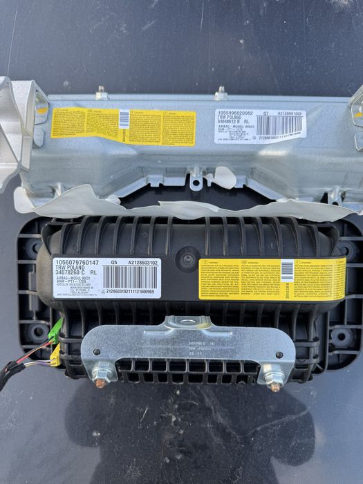 Airbag на табло и airbag под волан за Mercedes W212