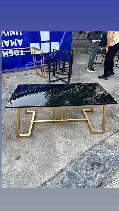 Журнальный столик в стиле лофт