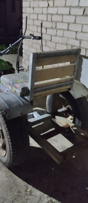 Продам мотоблок с прицеппным модулем