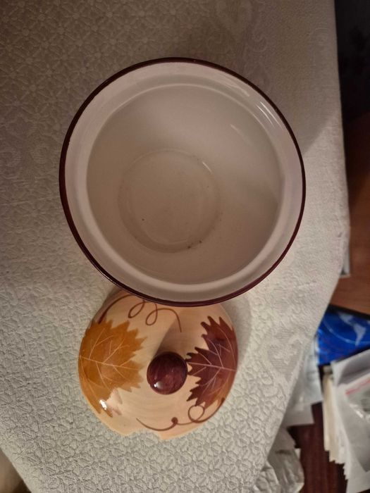 Сахарница керамическая