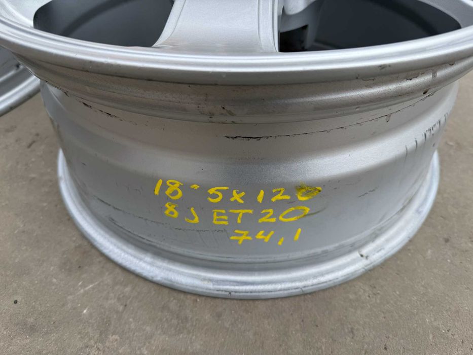 4 бр. алуминиеви джанти TEC 18" 5x120 , централен отвор 74.1, ET20, 8J