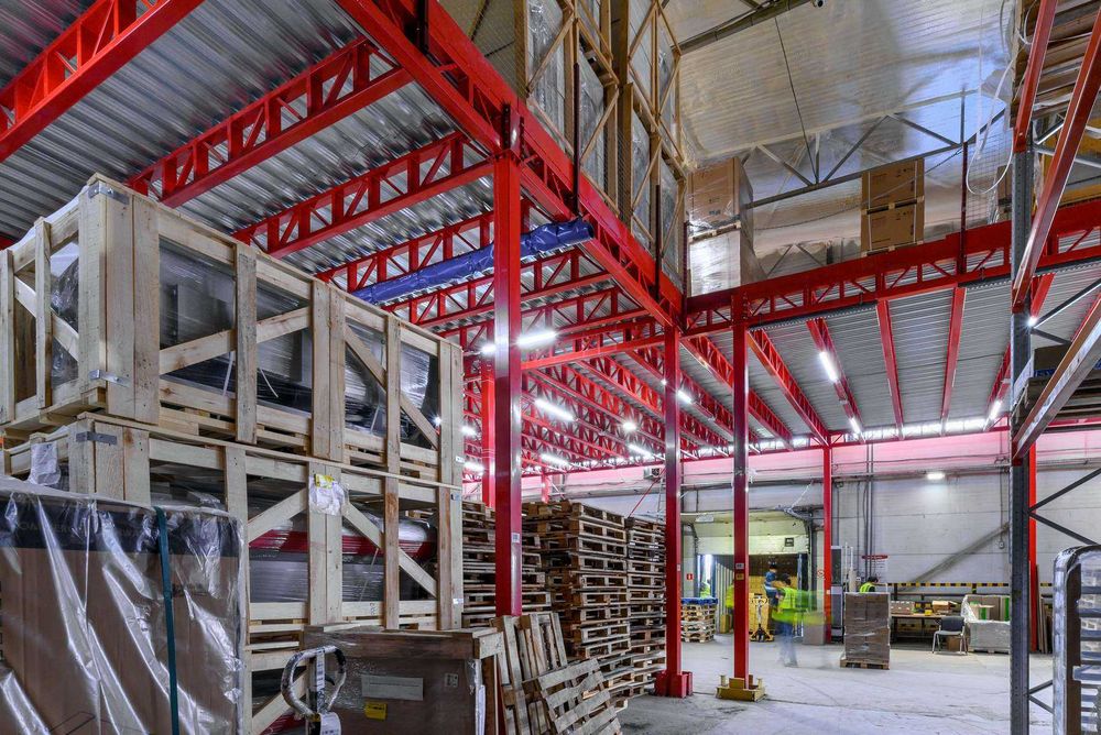 платформенный мезанин, мезонин