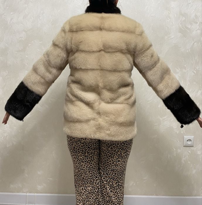 Норковая шуба трансформер