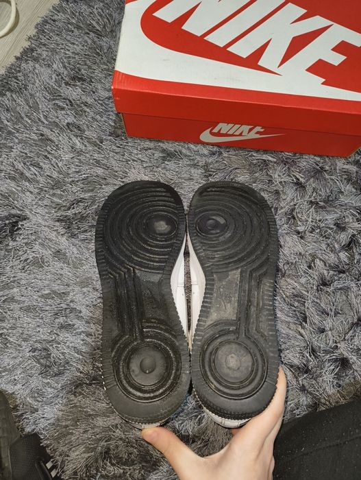 nike air force 1 custom black/white