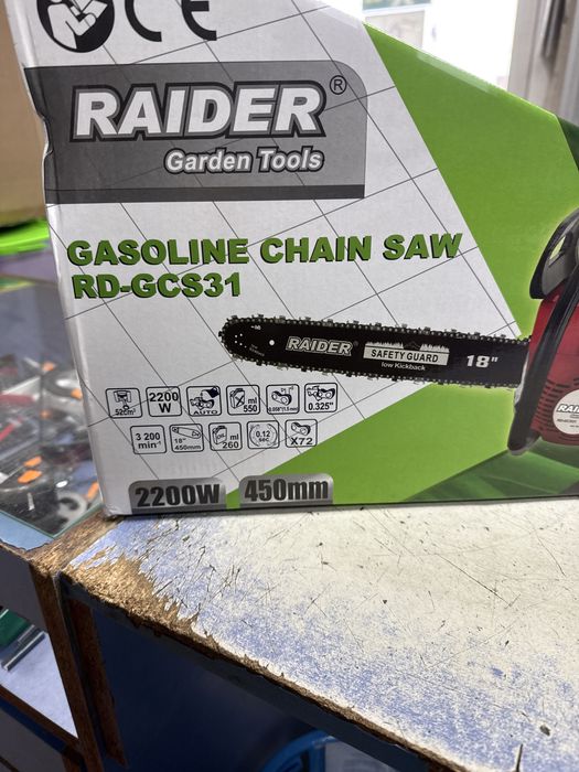 Бензинова резачка Raider RD-GCS31 2200w 3k.c.