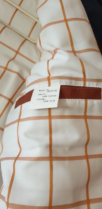 Зимний темно-синий пуховик