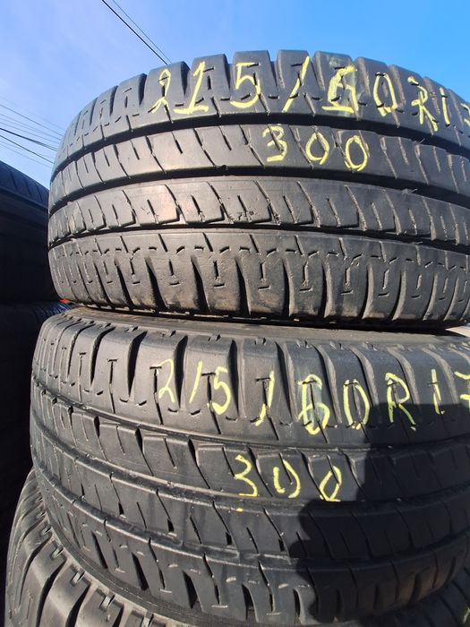 4 anvelope vara 215/60r17 C Michelin Montaj Gratuit