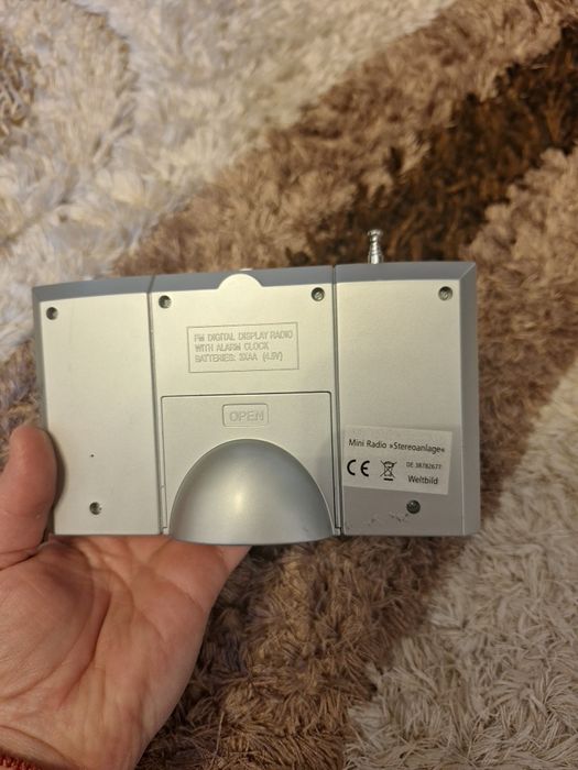 Mini radio ceas, alarma