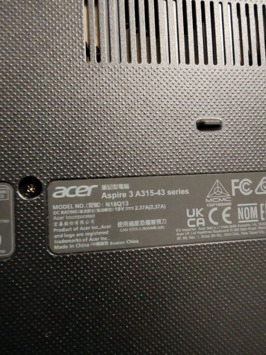 Laptop Acer Aspire 3 . 8GB RAM