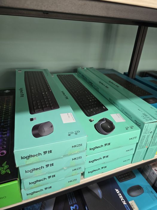 Клавиатура+Мышь Logitech MK270 Оригинал! перечисление есть