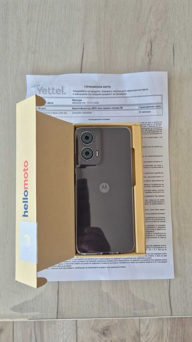 MOTOROLA MOTO G35 5G Чисто нов с 3 години гаранция