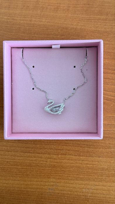 Colier Swarovski Lebădă cu Cristale