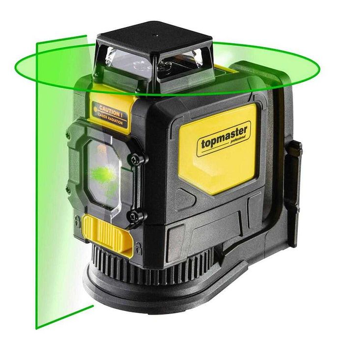Лазерен нивелир 3D зелен лъч TMP Topmaster
