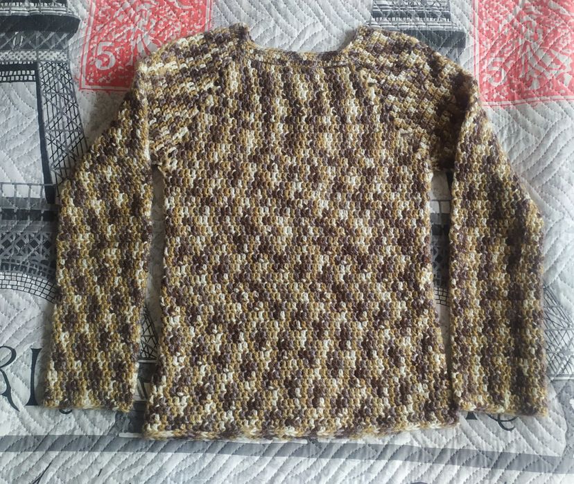 Ръчно плетена блуза