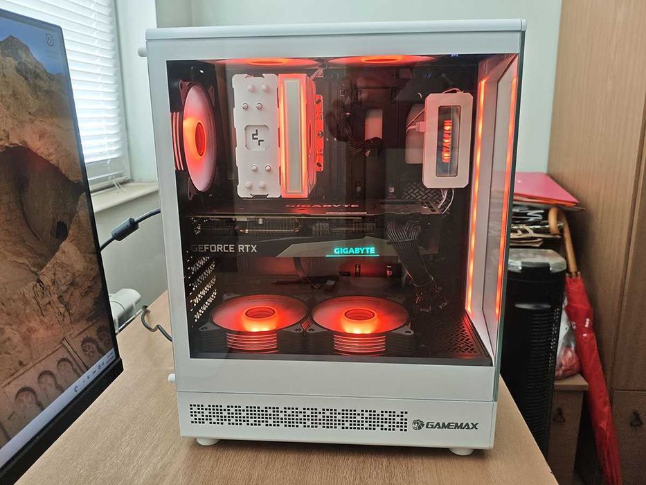 Геймърски компютър, Ryzen 8400F, Rtx 3070, 32gb DDR5, 1tb Nvme