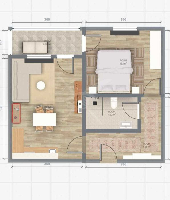 Продава се Двустаен апартамент в Пловдив, Христо Смирненски - 43 кв.м за 1931 €/кв.м - Снимка #6