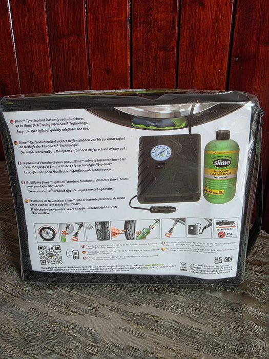 Компресори за гуми плюс пяна на марката SLIME