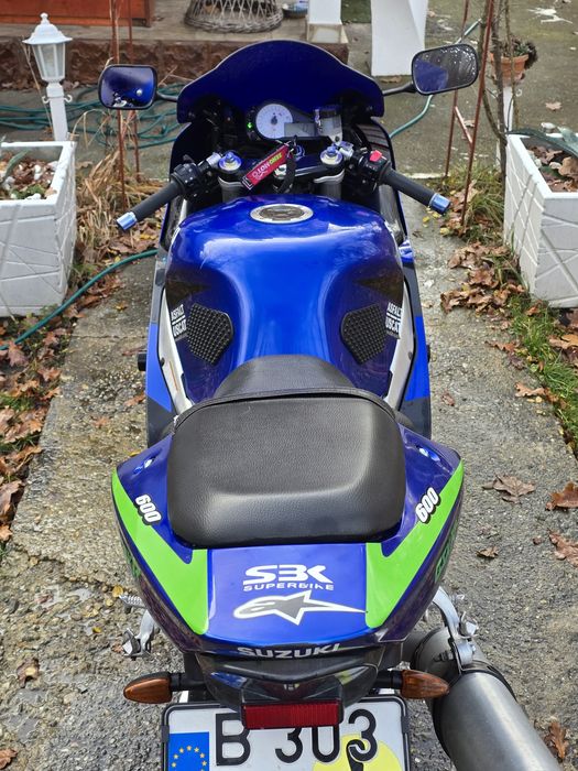 SUZUKI GSXR 600 2003  SPORT INJECTIE original necazut inmatriculat
