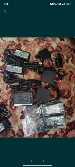 Блоки питания ( зарядки ) для ноутбуков.